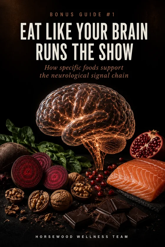 Bonus 1 — Eat Like Your Brain Runs The Show digital guide cover