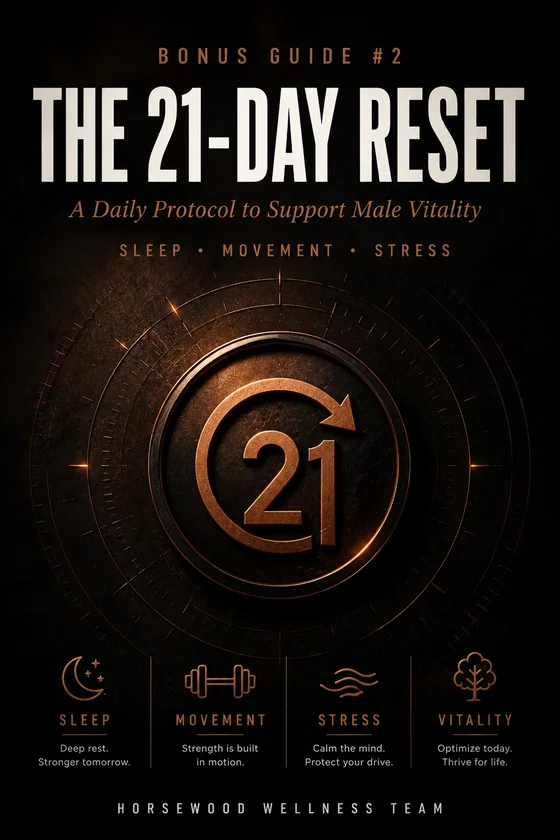 Bonus 2 — The 21-Day Reset digital guide cover